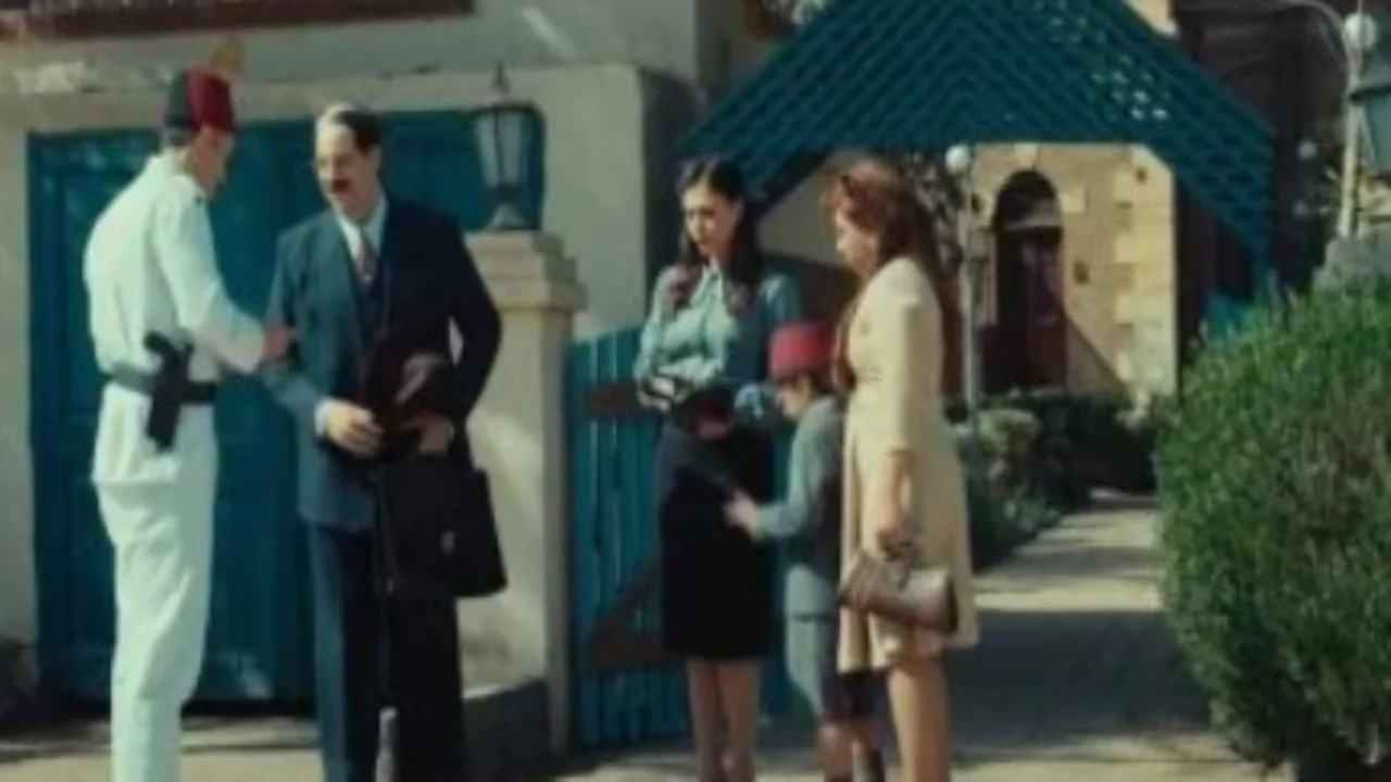 العسكري يلقي القبض على نادية أمام غصون في الحلقة الثانية عشرة من النص التاني